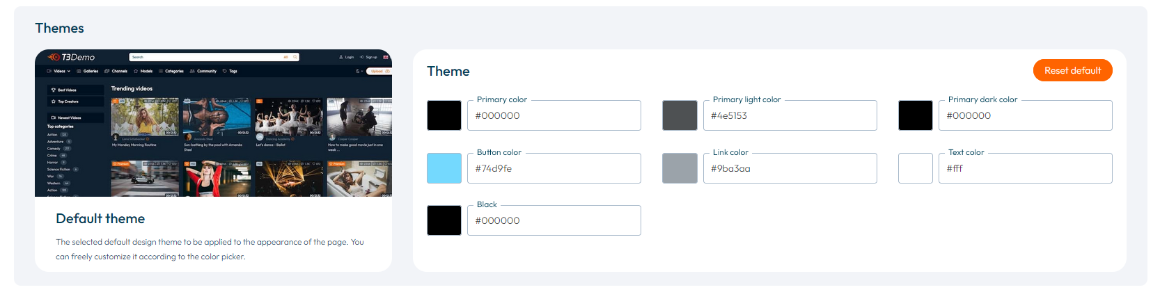 Color Picker Theme