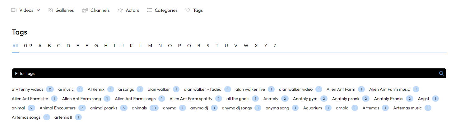Tags